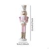 Christmas Nutcracker Statue Decor Charm Gift Display Portable Desktop Ornament Xmas