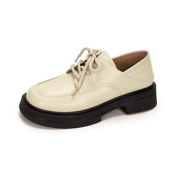 Mook Georges Cowhide Two-Way Loafers Ivory 516423210Aq