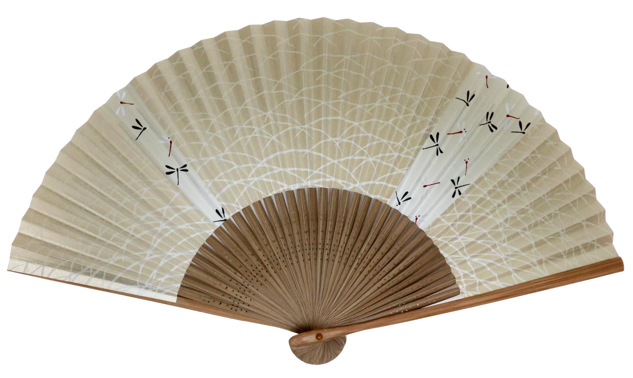 

Складной веер для из для японский японская одежда в коробке [Осака Чосейдо] мужской, бумага, стильный, деловой, стиль, аксессуар, фестиваль, (Стрекоза)