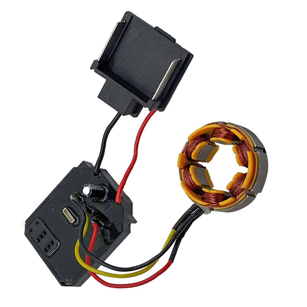21V Bürstenlose Motorbaugruppe und Steuerplatine Ersatz für Elektro-Schraubenschlüssel und Bohrmaschine, Metall- und Kunststoffkonstruktion