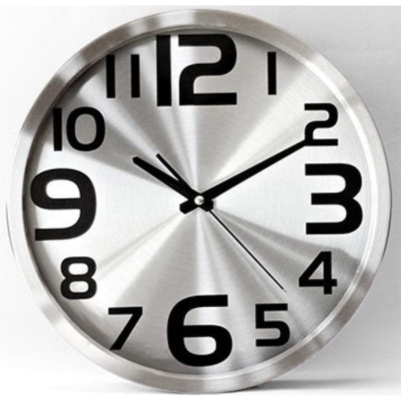 

Настенные часы из нержавеющей стали, Алюминиевые часы, Креативные и модные настенные часы для гостиной, Экспортные кварцевые часы, Алюминиевый циферблат