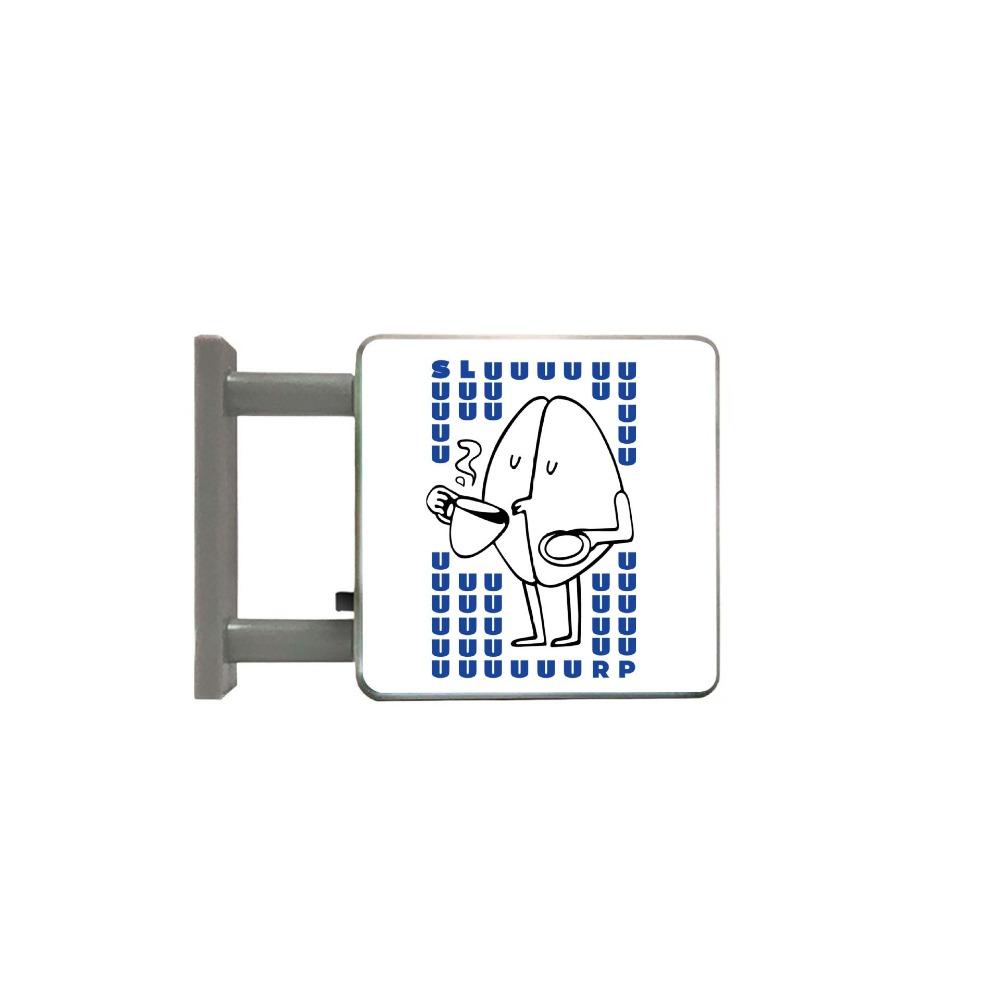 Retro Style Glowing Fridge Magnet Magnetic Mini Luminous Lightbox  Gift