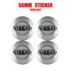 Für Nissan ArR44 Stück 54/56/60mm Auto Radnabenabdeckung Felgenabdeckung Emblem Aufkleber für Nissan Qashqai J11 J10 Juke Leaf NOTE X-trail T32 Tiida