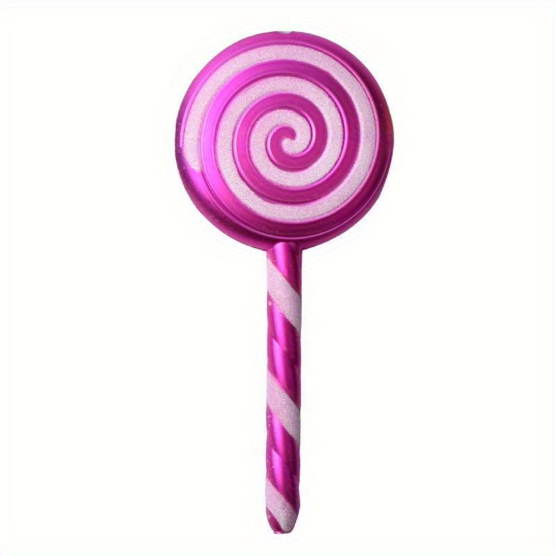 1PC Christmas Decoration Props 20cm Lollipop Decoration Wedding Candy Pendant Home Decoration Party Scene Decoration