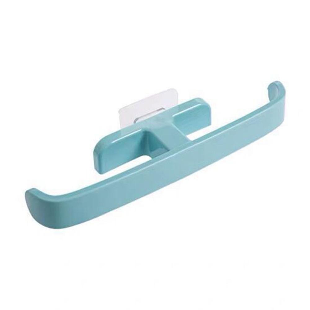 

Компактные держатели Полотенцедержатель для ванной Органайзер для обуви Вешалка для тапочек Коробка для хранения Подставка для обуви синий