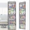 Over The Door Organizer with 5/10 Pockets Hanging Storage Shelves,Behind Door Organizer For Nursery Bathroom Bedroom