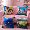 Anime YYou NameS Cushion Cover Pillow Case Soft Friendly Fabric  Concealed Zipper
