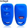 Silicone Car Key Cover Holder for Kia Magentis Carens Sonata Sorento Rio Soul Forte for Hyundai Tucson Accent Santa Fe Avante