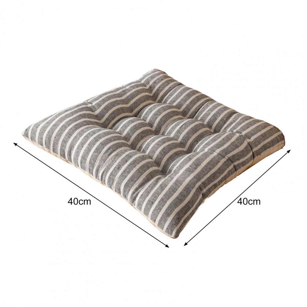 Square Chair Cushion Soft PP Cotton Filling Patio Seat Back Cushion Dining Chairs Pad Autumn Winter Office Chair Accessories
