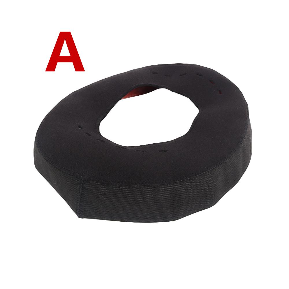 1PC Universal Helmet Wind Protection Motorcycle Cycle Helmet Wind & Noise Blocker Black Warm Helmet Wind Blocker With zipper A