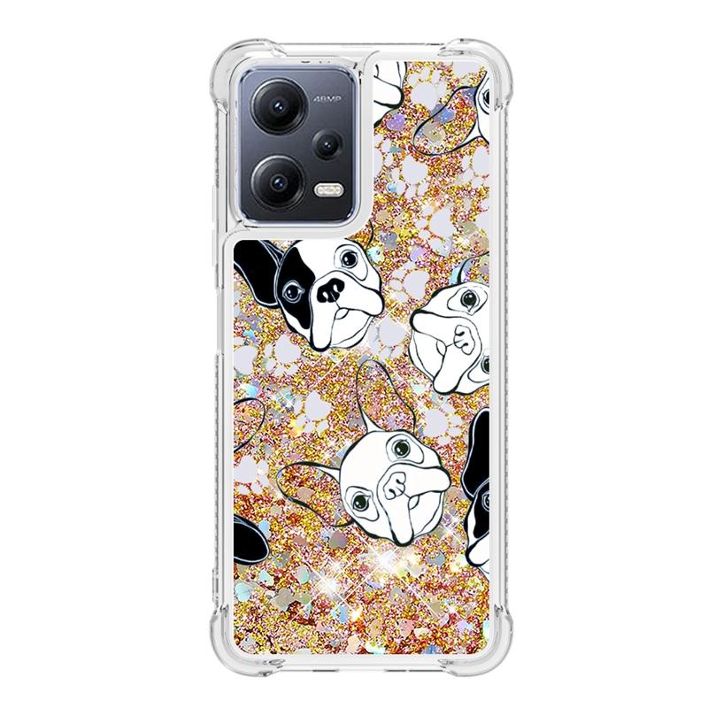 Redmi Note 12 Pro Case For Funda Xiaomi Redmi Note 12 Pro Cover Quicksand Dynamic Liquid Case On Redmi Note12 12Pro Phone Cases