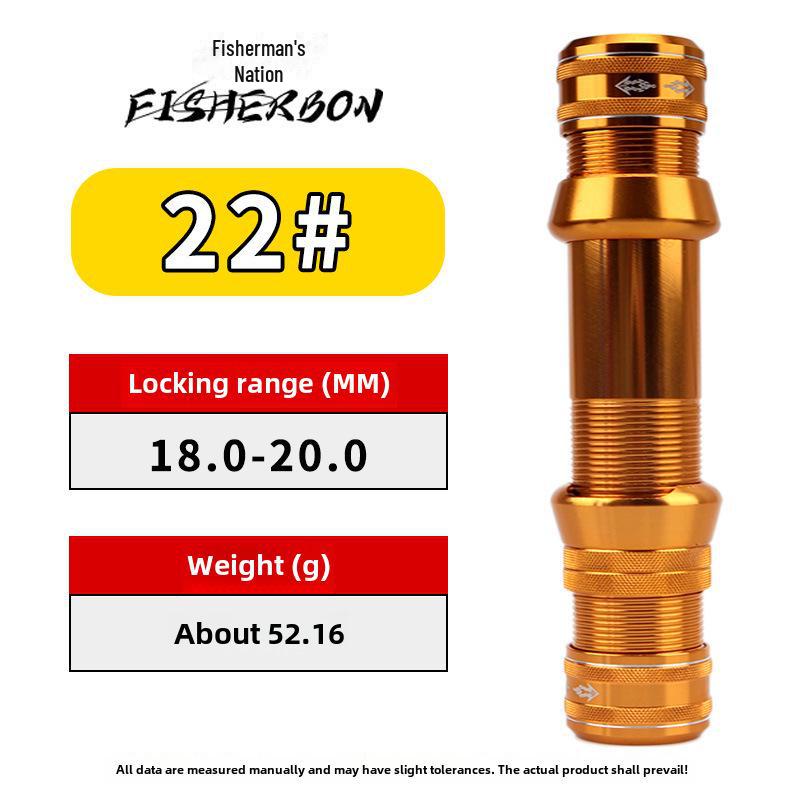 Retractable All-Metal Fishing Rod Seat with Self-Locking Mechanism