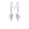Angel Diamond Pendant Necklace and Earring Set