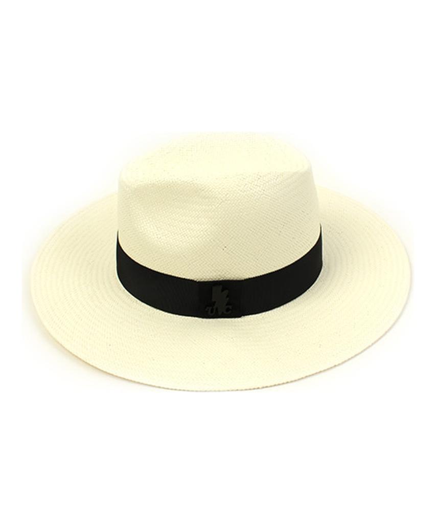 Yunibeosyeolkemiseuteuli Ivory Long Summer Fedora Panama Hat