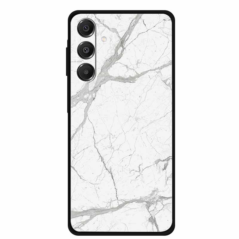For Samsung Galaxy A14 A15 A16 5G Case Marble Soft TPU Phone Back Cover For Samsung A14 A15 4G Shockproof Silicone Painted Coque
