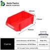 Large Wall-Mounted Plastic Screw Organizer with Compartments
