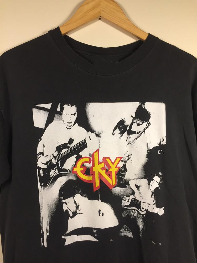 

New Popular CKY Band Black T-Shirt Cotton Full Size Unisex Unisex T-Shirt M