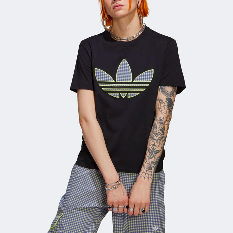 Women's T-Shirt Adidas Trefoil appliqué T shirt
