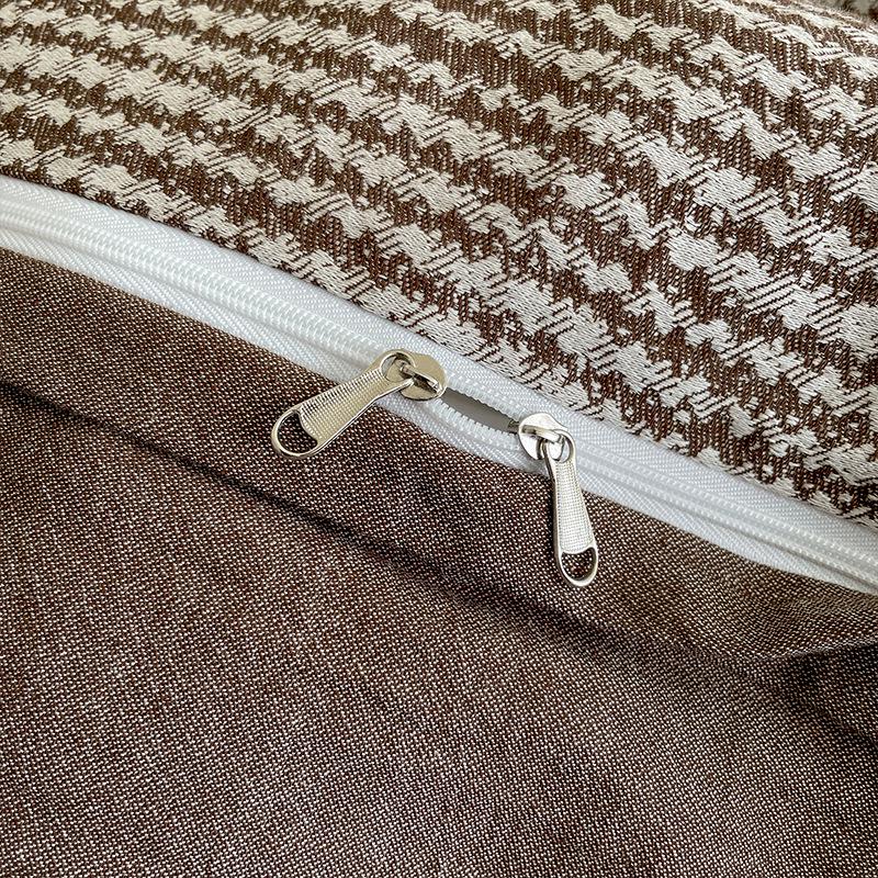 Luxury Cotton Yarn-Dyed Duvet & Bedding Set - 4 Pieces, Light Wash, Fits 1.8 Bed