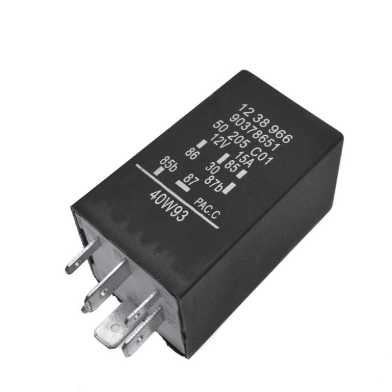 12V Relay 6-Pin Relay Car Maintenance 12V Car Fuel Relay Electronic Component Electronic Components Non-deformation