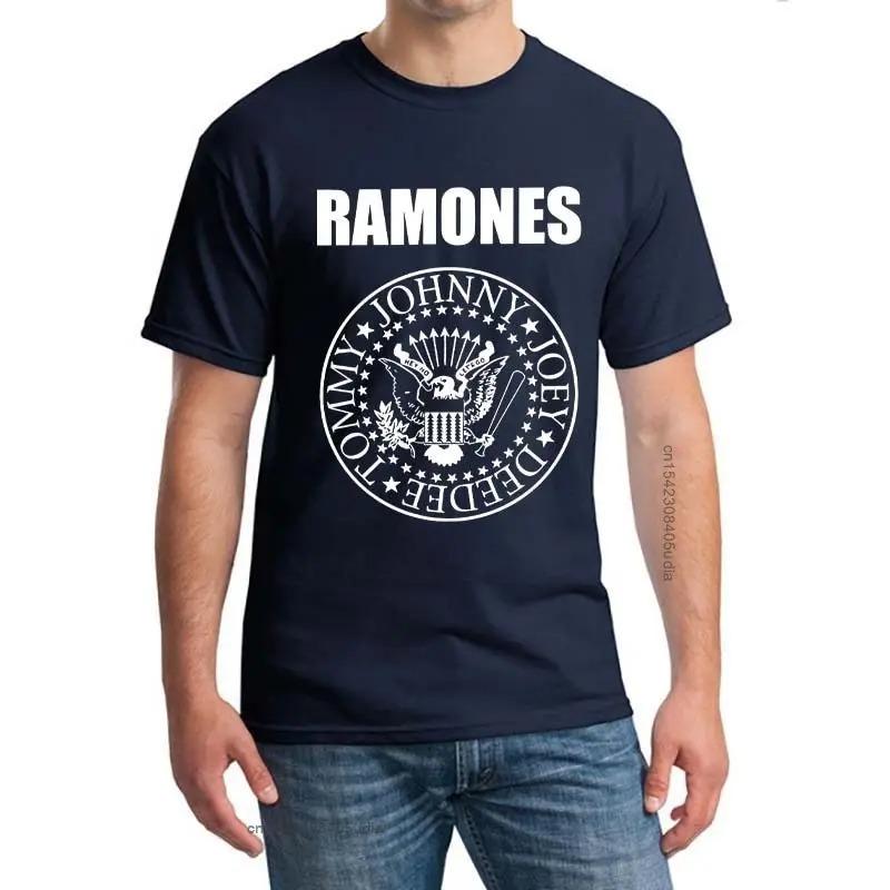 Fghfg Women's Fghfg Ramone Seal Graphic Men and Women's T-Shirt Punk Rock Fghfg Forest Hills Album Unisex Men Women T Shirt Tops