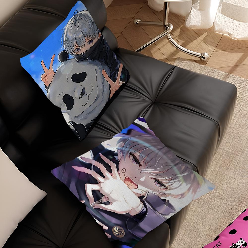 J-Jujutsu K-Kaisen Inumaki Toge Kudde Gåva Hemmakontorsdekoration Sovrum Soffa Bil Kuddöverdrag Fodral 45x45