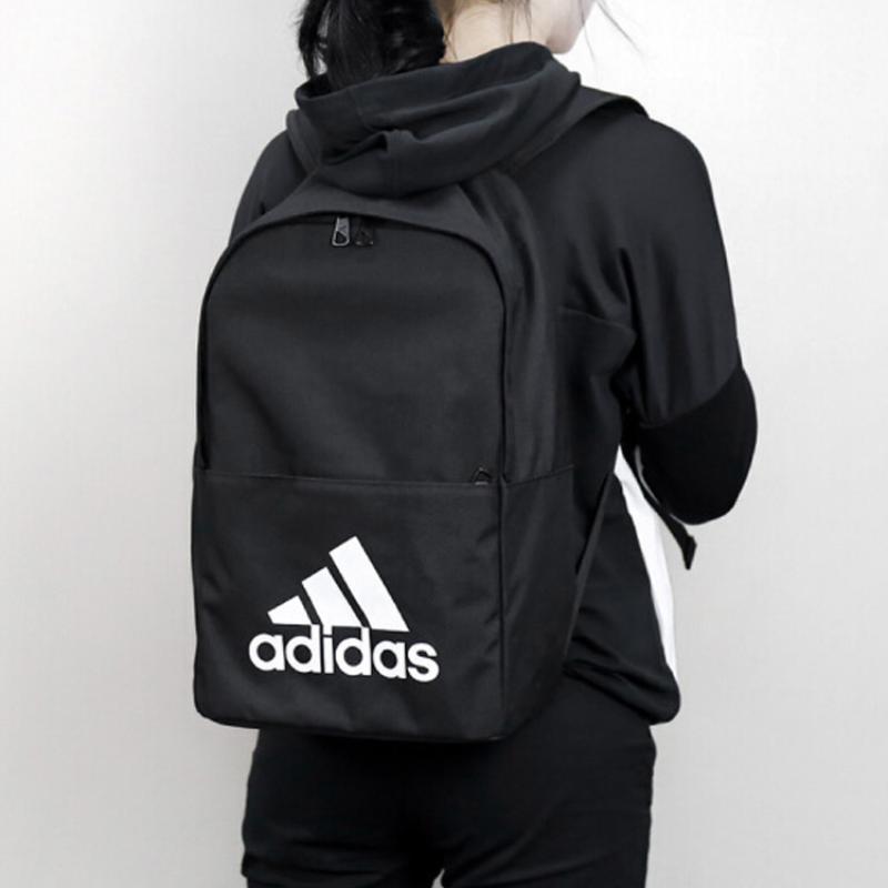 Adidas Polyester Backpack Regular Unisex Black Adidas CF9008