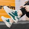 Men's breathable casual sports shoes summer mesh lace up outdoor running shoes soft soles comfort walking shoes male's sneakers