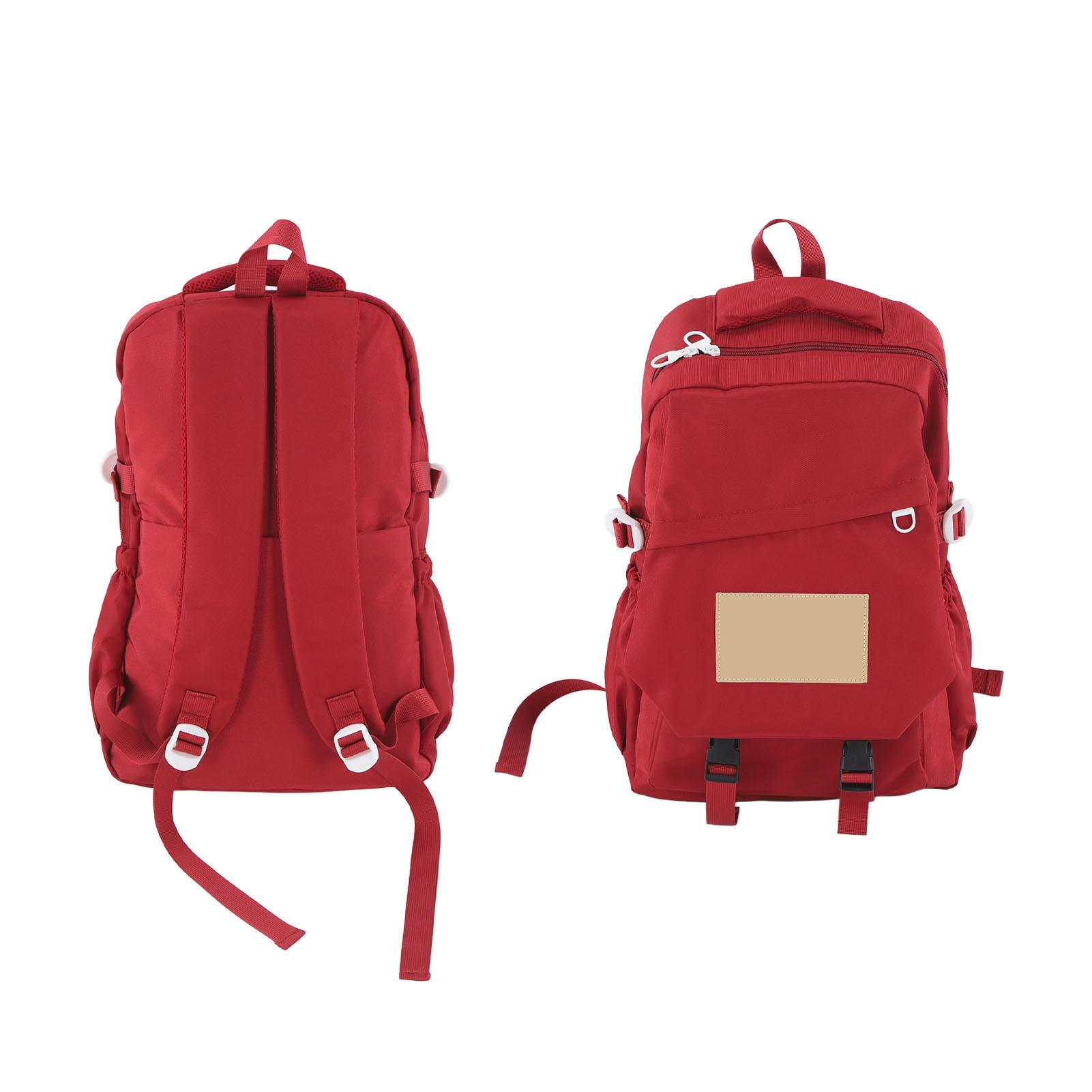 Casual Nylon Backpack Lightweight School Bag Large Capacity Travel Laptop Backpack