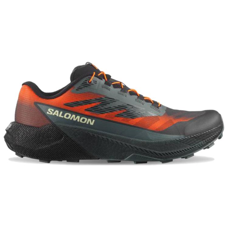 SALOMON Pulsar Quiver Comfortable Sports Trail Running Shoes Men Shoes Black L45433600