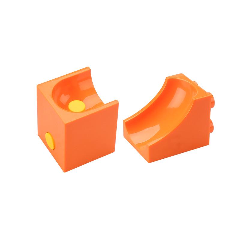 Leqiao Tiangong Giraffe & Crocodile Track Playset with Slide & Piano Assembly