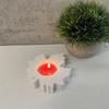 Maple Leaf Candle Holder Decoration Silicone Mold Maple Leaf Gypsum Decoration Mold Tea Lamp Candle Holder Drip Glue Leaf Mold
