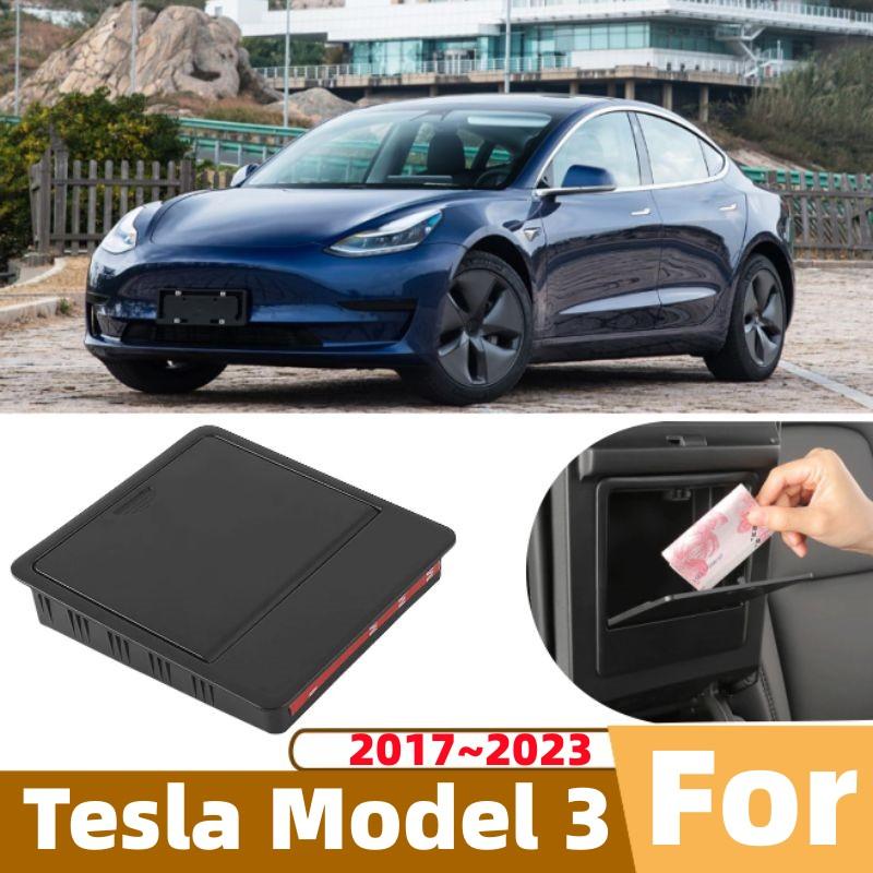 

Для Tesla Model 3 2017 2018 2019 2020 2025 2025 2025 Автомобильный лоток для организации центральной консоли Подлокотник Чехол Скрытый ящик для хранения Аксессуары
