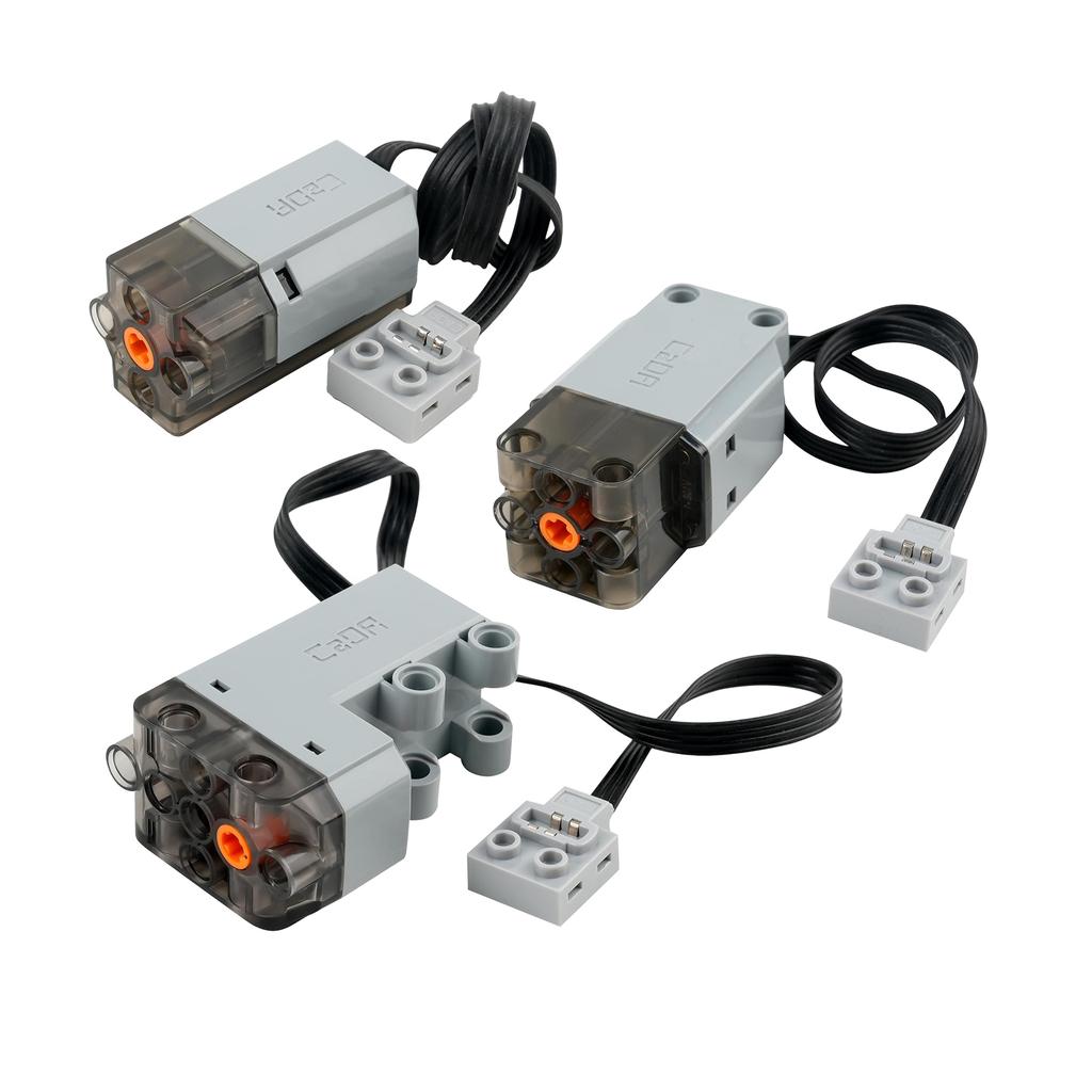 CaDA Technické Motorové Díly Vylepšení M/L Servo Motor Stavební Bloky Model Auta Síla Mechanický Kompatibilní s Legoeds DIY Hračky