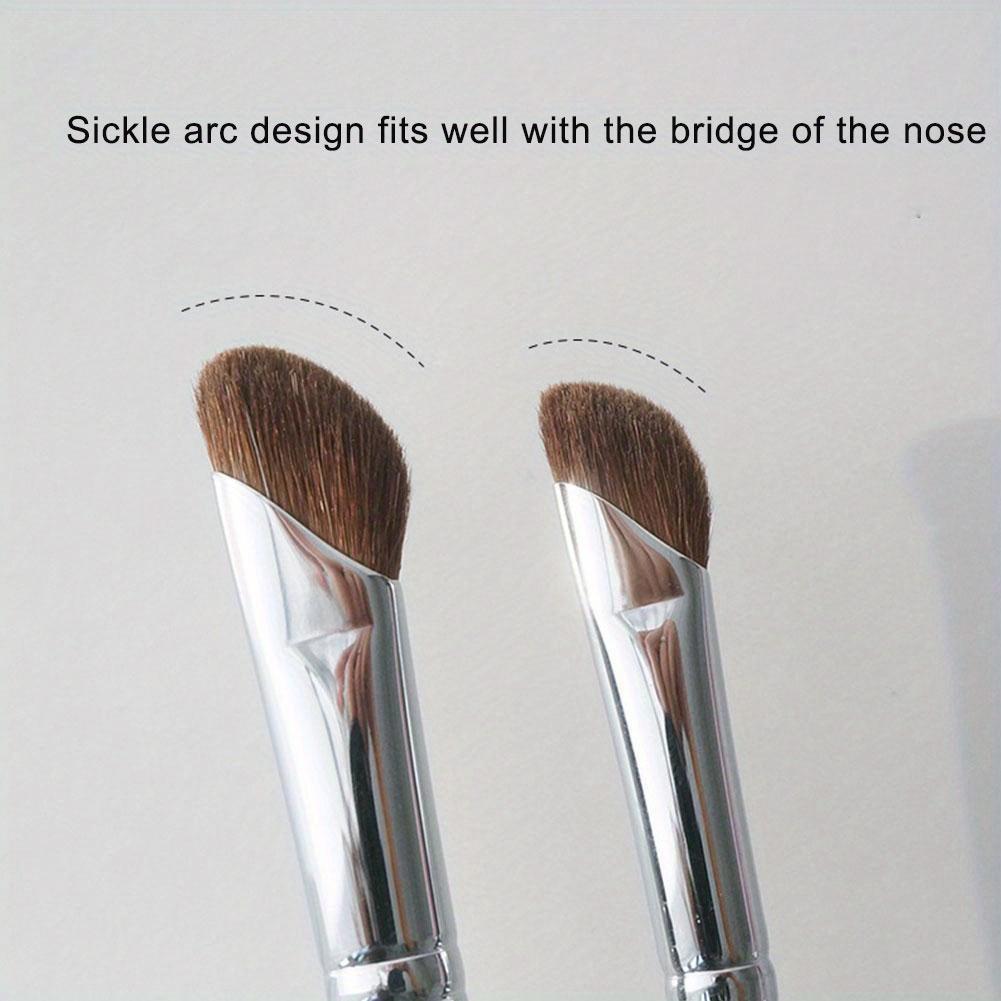 1Pc Nose Contour Brush Nose Contour Brush Angled Makeup Smudge Contour Brush Shadow Angled Makeup Brushes