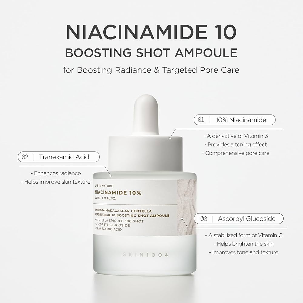 Madagascar Centella Niacinamide 10 Boosting Shot Ampoule 30 ml / 1.01 fl.oz.