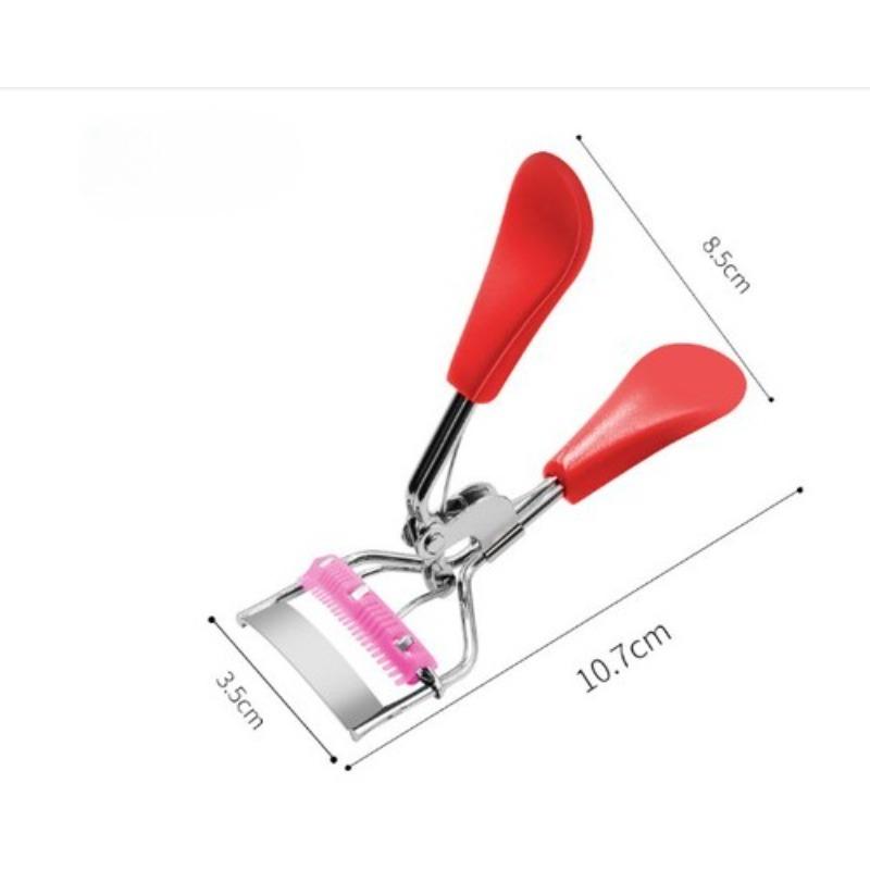 

1 шт. Чорний/сріблясто-білий завивка для завивки вій з нержавіючої сталі. Косметичний макіяж. Завивка для вій. Інструмент для завивки вій.