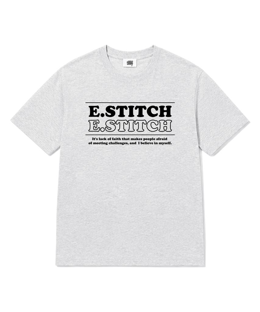 Ijiseutichi Arch Vibe Short Sleeve T-Shirt Light Gray