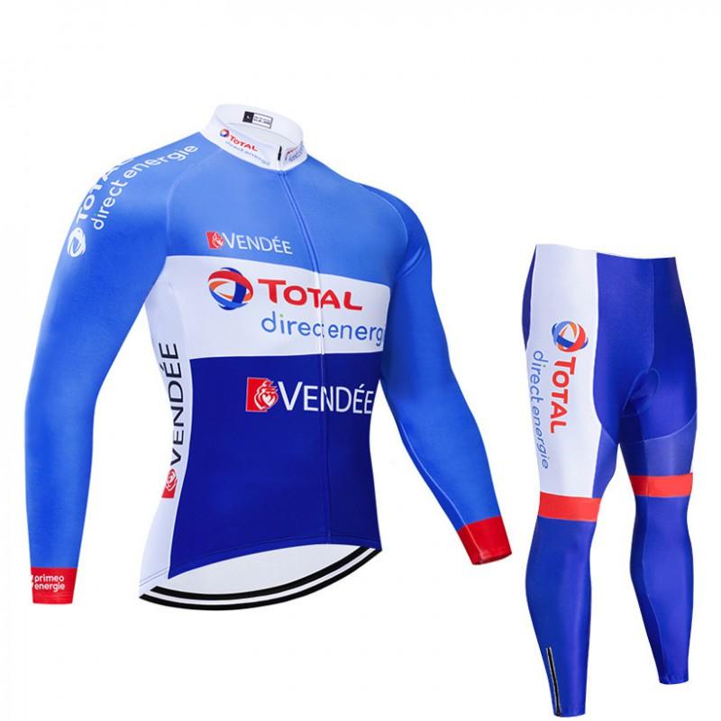 Long Sleeve Cycling Jersey Set Men Women Autumn Winter Lightweight Quick Dry UV Protection Road MTB Bike Wear