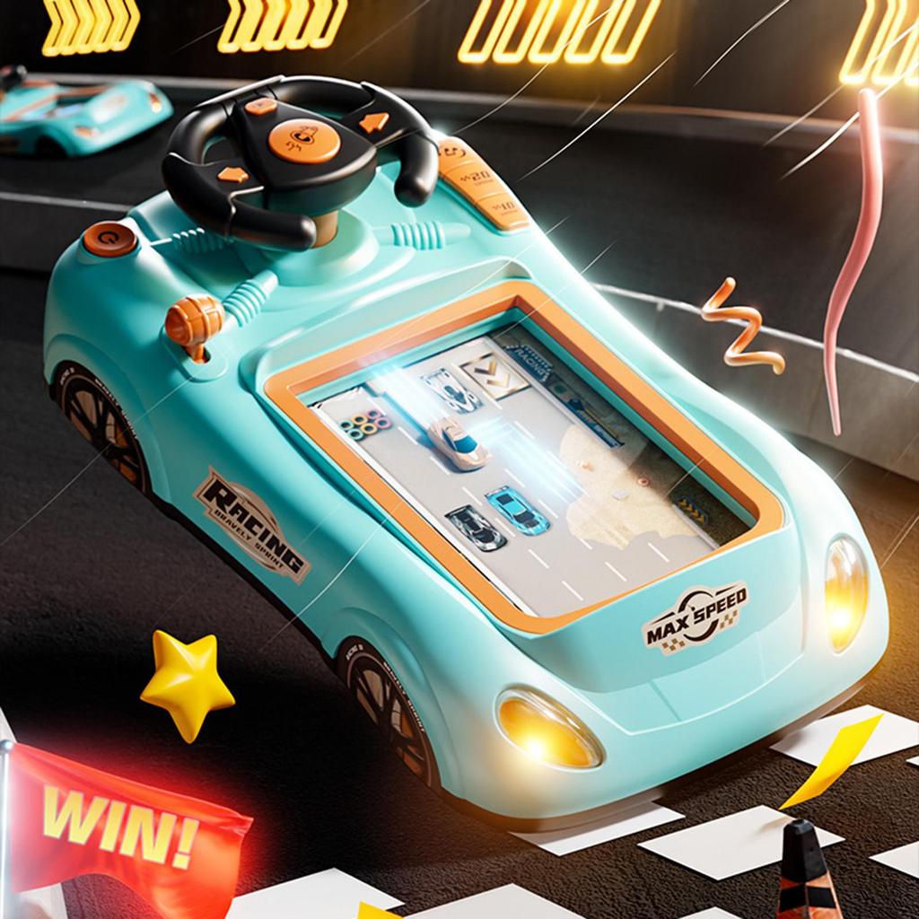 Steering Wheel Toy Car Experience Learning Gift for Boys with Sound and Music