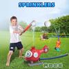 Cartoon Fire Hydrant Lawn Rotating Sprinkler - Automatic Watering & Play Toy