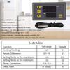 W3230 DC12V/24V Probe Line Digital Temperature Control LED Display Thermostat with Heat/Cooling Control Instrument