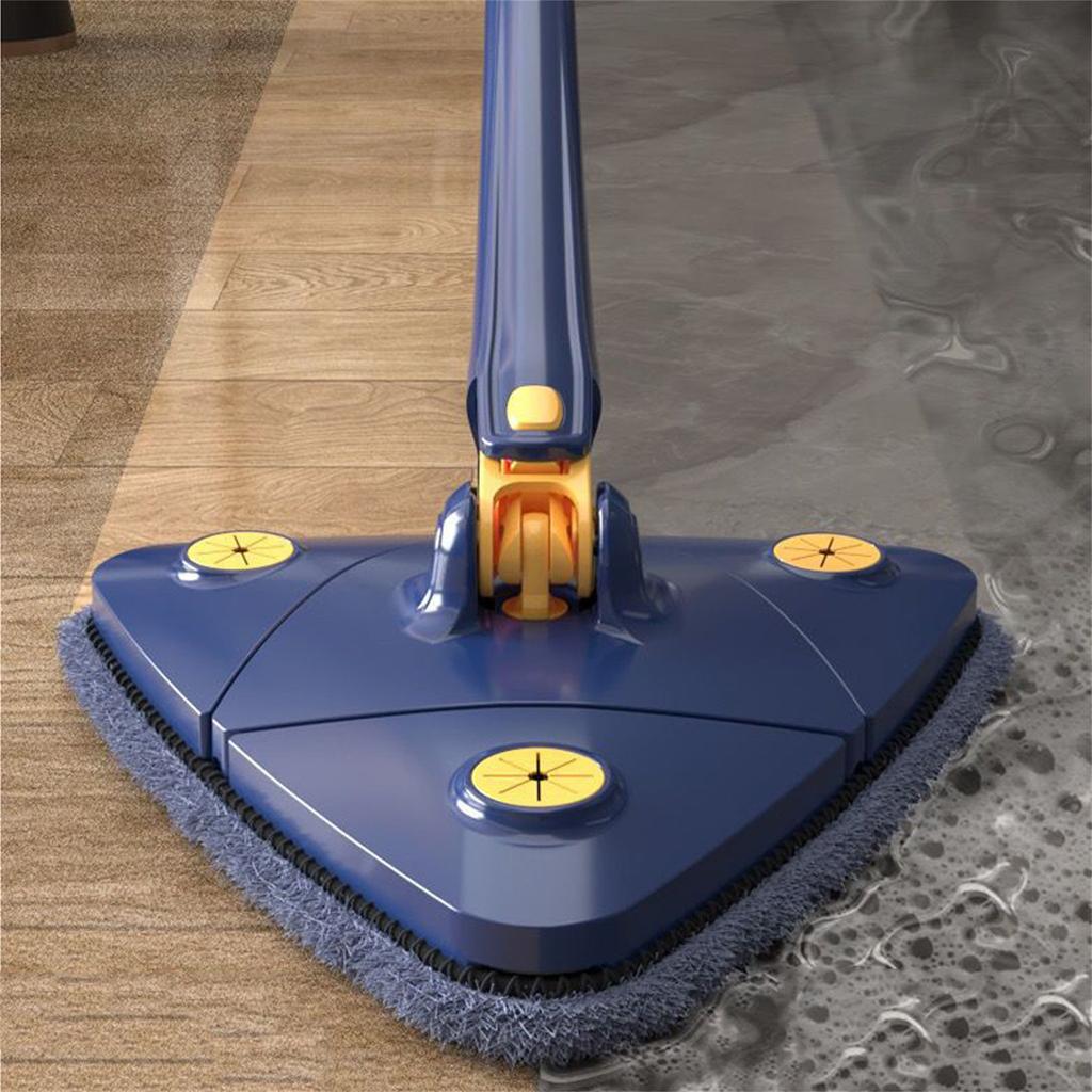 360° Drehbarer Verstellbarer Reinigungsmopp, Verbesserter Ausziehbarer Reinigungsmopp, Wiederverwendbarer Mopp, Für Boden, Decke, Wand, Autofenster