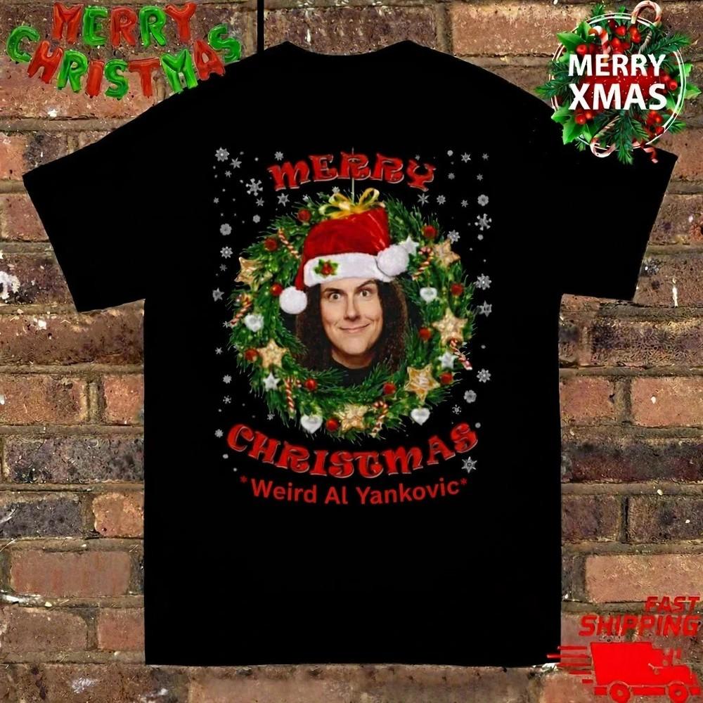 Weird Al Yankovic The Night Santa Went Crazy T-shirt S to 5XL TU32 Unisex T-Shirt S