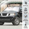 For 2022-2025 Nissan Frontier Cab Windshield Sun Shade Foldable UV Block Cover