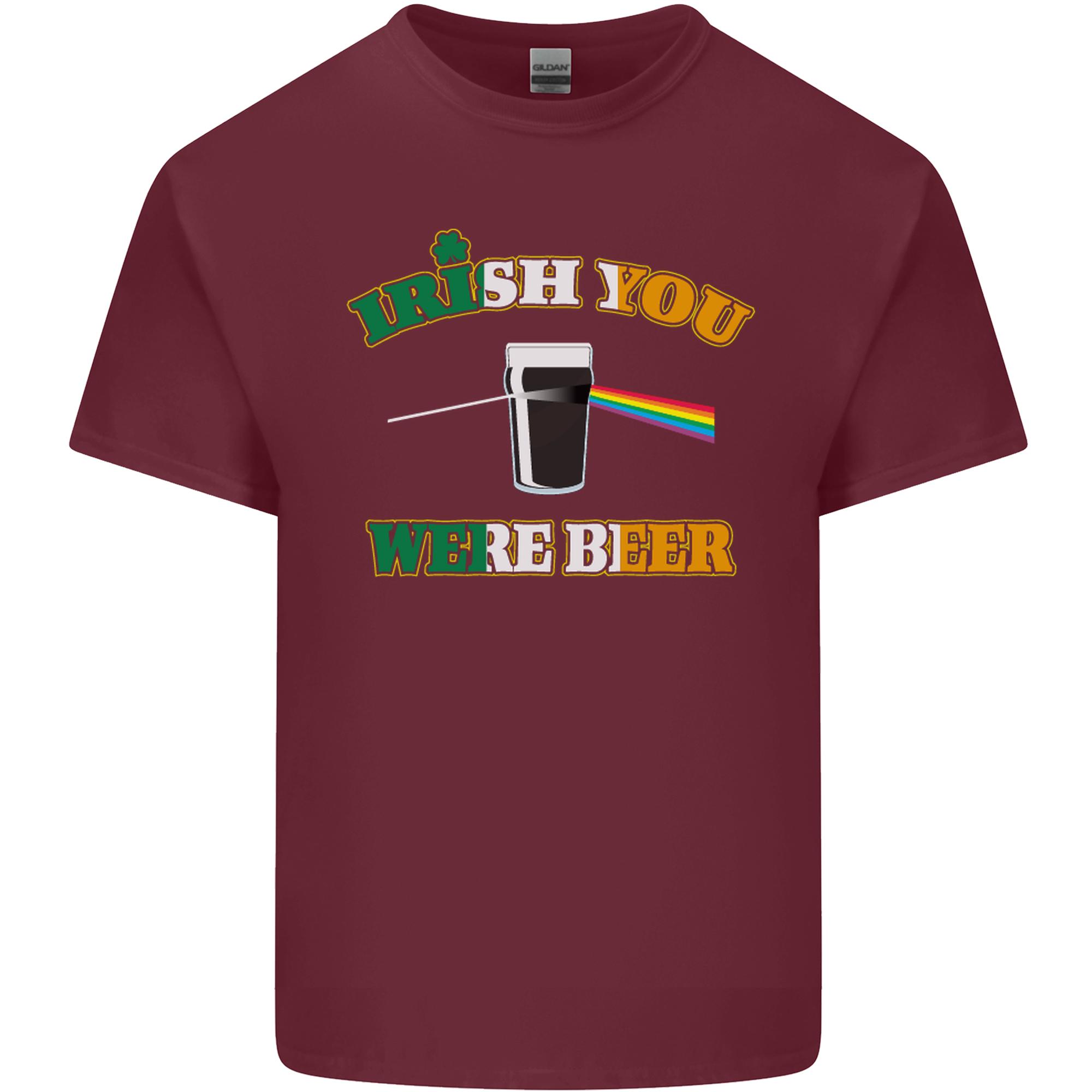 Irish You Were Beer St Patricks Day Beer Unisexs Light Cotton TShirt S