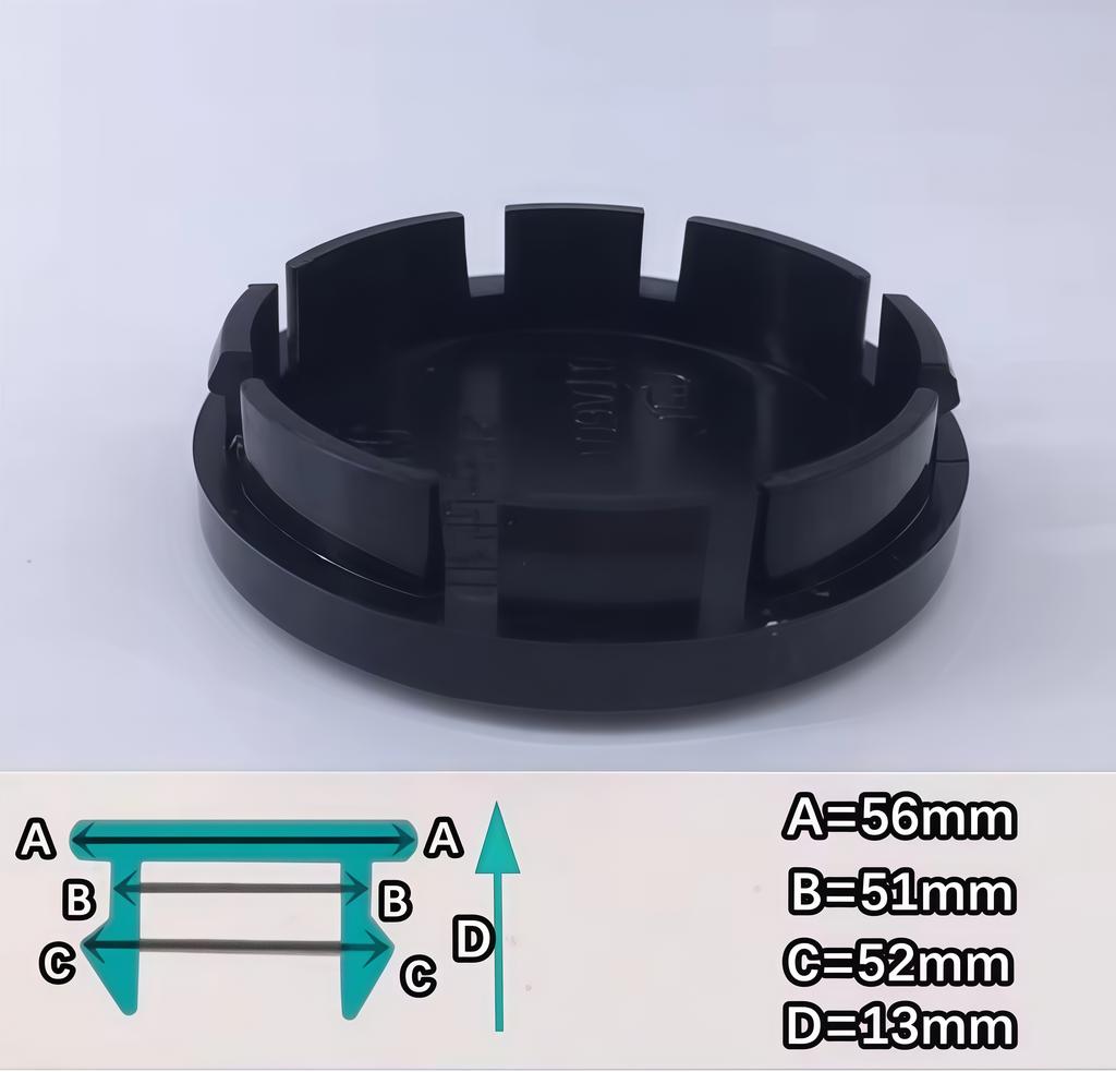 100/80pcs 54/56/60/62/65/68mm Car Wheel Center Caps Hubcap Cover Hub Center Cap ForFord Rim Cover