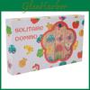 Wooden Dominoes Puzzle Set For Kids With Educational Cognition Game For Preschoolers