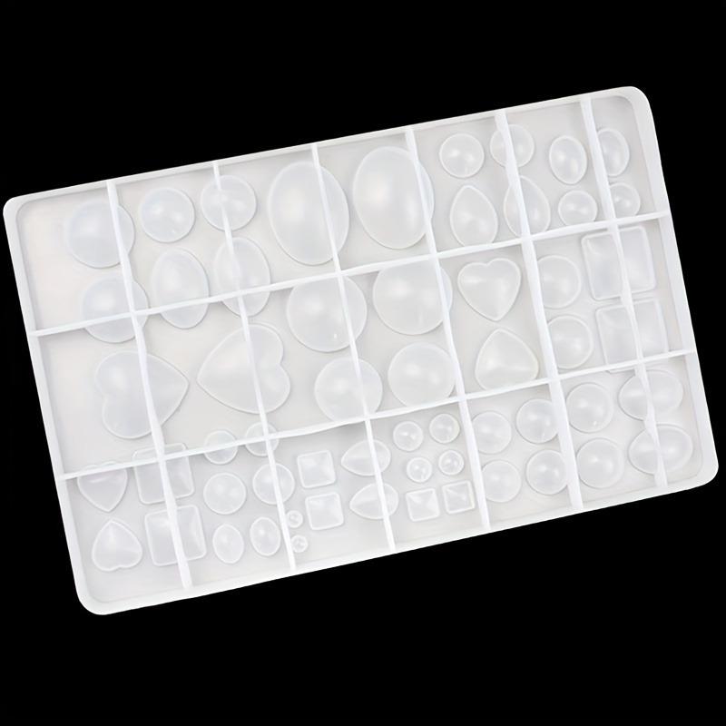 1pc Time Gem Silicone Mold For Jewelry Earring Pendant Making Tool UV Epoxy Resin Jewelry Pendant Casting Silicone Molds Craft