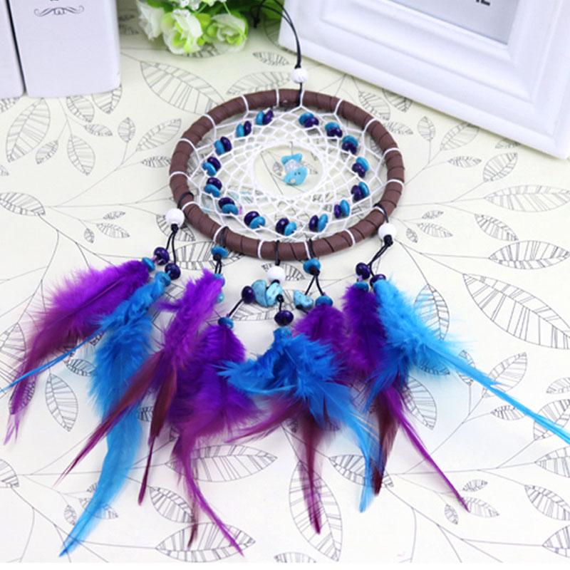 

Ловля кисточек Монтерне Колокольчики Домашнее украшение с подвеской Перья Подвесные украшения для автомобиля Ремесла Свадебные декорации Ловец снов Подвесные украшения